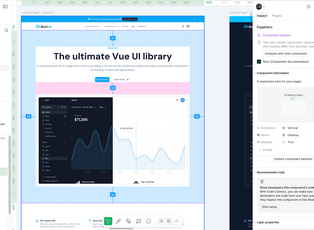Share it with your developers with the Nuxt UI Figma design kit